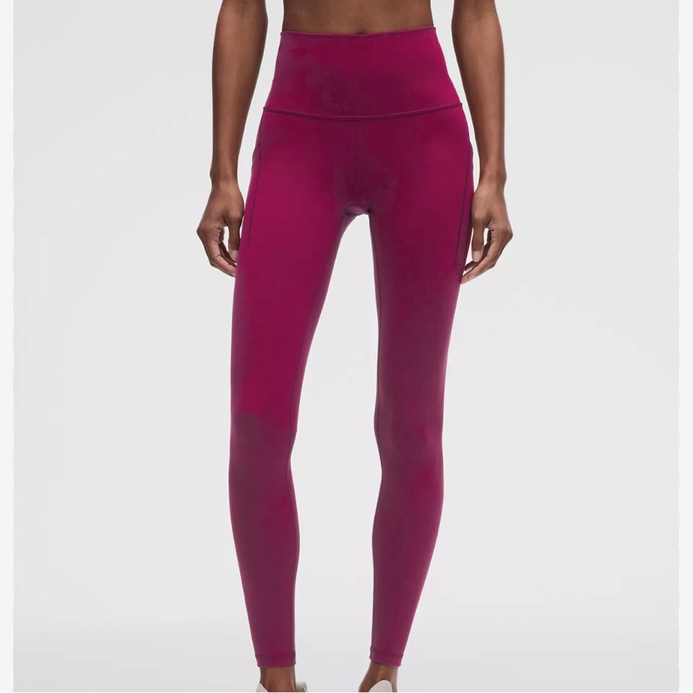 lululemon athletica High-Rise Magenta Leggings
